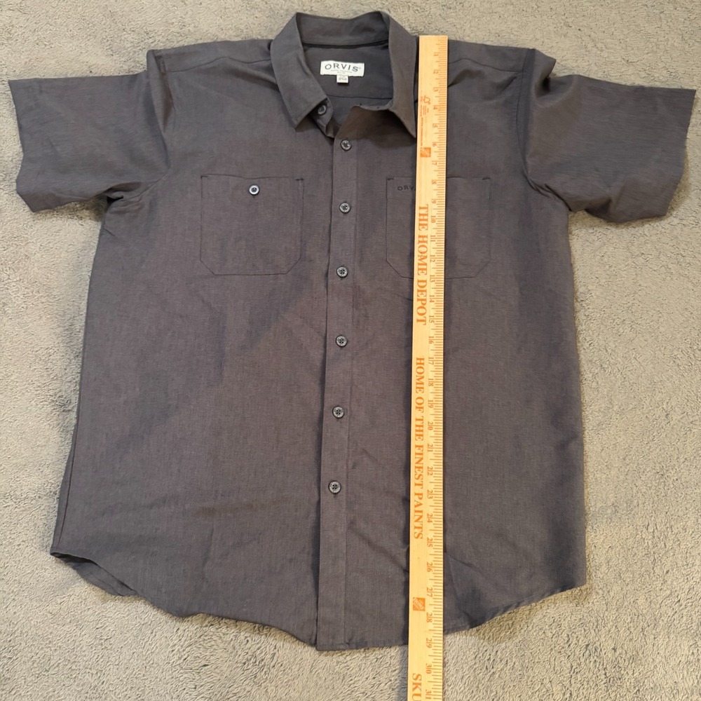 Orvis Classic Fit Shirt Mens L Lot of 5 Plaid Button Front Short Sleeve - Picture 13 of 16